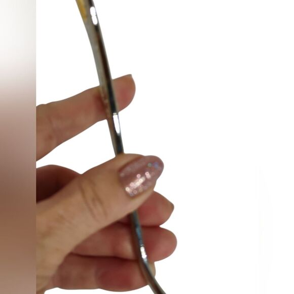 Vintage Silver Pie Server Cake Server with Engraved Design and Gold Design - Picture 9 of 12